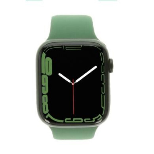 Apple Watch Series 7 GPS 45mm Aluminium vert ...