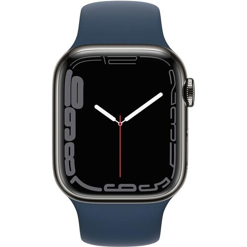 Apple Watch (Series 7) GPS Cellular 45 mm - Acier ...