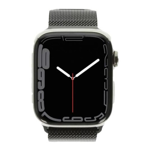 Apple Watch Series 7 GPS + Cellular 45mm acier ...