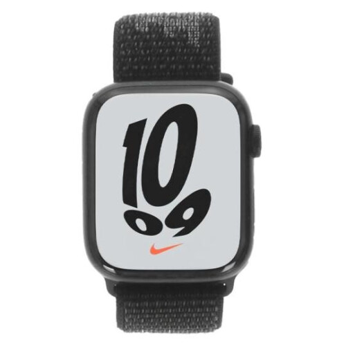 Apple Watch Series 7 Nike Aluminium minuit 45mm ...