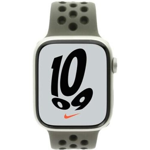 Apple Watch Series 7 Nike Caja de aluminio blanco ...