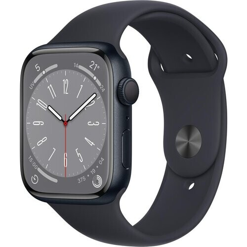Apple Watch (Series 8) GPS 41 - Aluminium Midnight ...