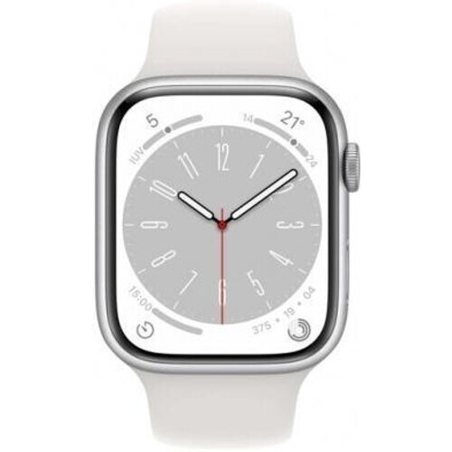 Apple Watch (Series 8) GPS 45 - Aluminium Silver - ...