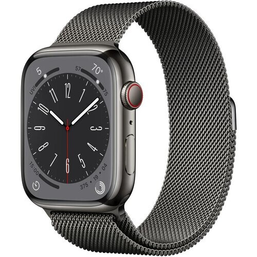 Apple Watch (Series 8) 2022 GPS 45 mm - Acier ...