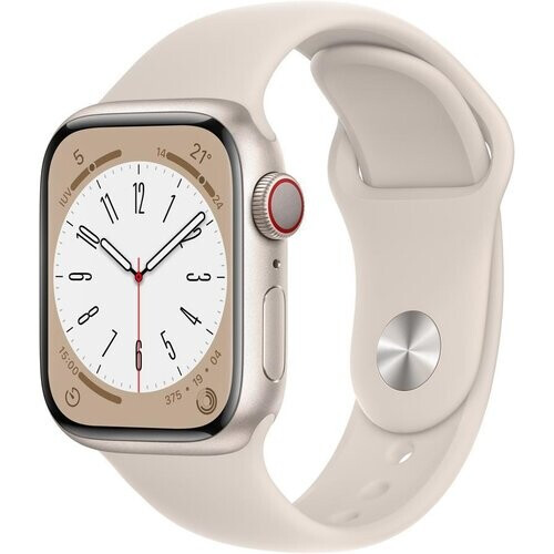 Apple Watch (Series 8) GPS 45 mm - Aluminio Blanco ...