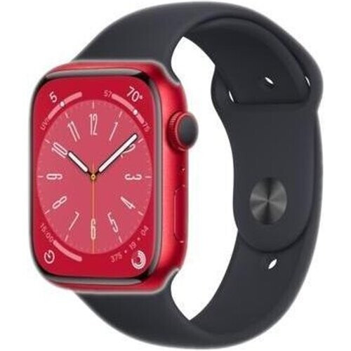 Apple Watch (Series 8) GPS 45 - Aluminium Red - ...