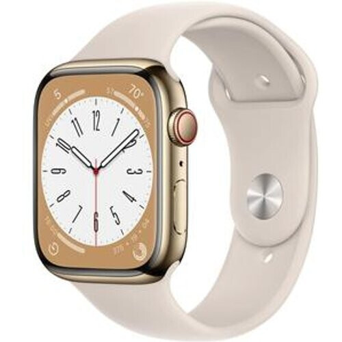 Apple Watch (Series 8) GPS + Cellular 45 mm - ...