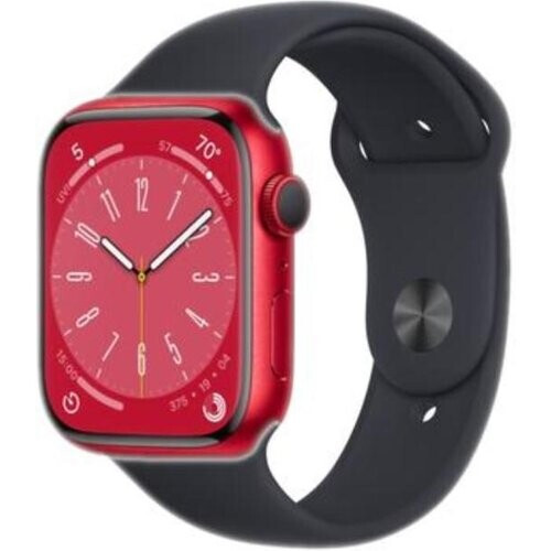 Watch Series 8 GPS 45mm (Product) Red Aluminium - ...