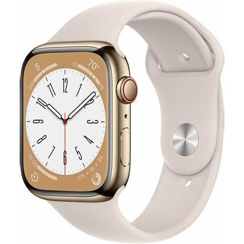 Apple Watch (Series 8) 2022 GPS + Cellular 45 mm - ...