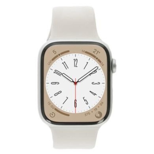 Apple Watch Series 8 Aluminium argent 45mm ...