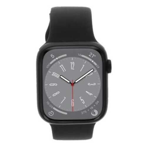 Apple Watch Series 8 Aluminiumgehäuse mitternacht ...