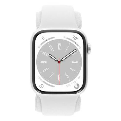 Apple Watch Series 8 Aluminiumgehäuse silber 45mm ...