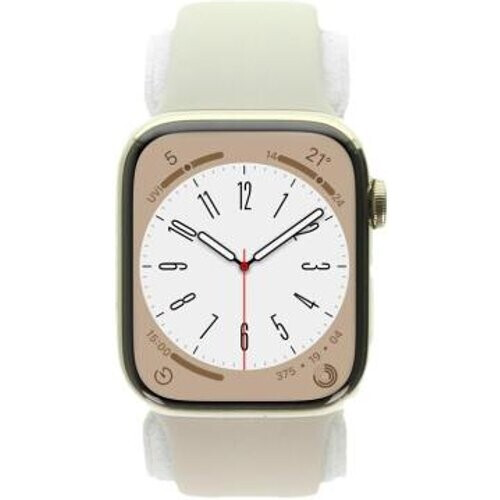 Apple Watch Series 8 Caja de acero inoxidable en ...
