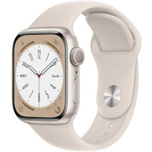 Apple Watch Series 8 GPS 41mm Aluminio blanco ...