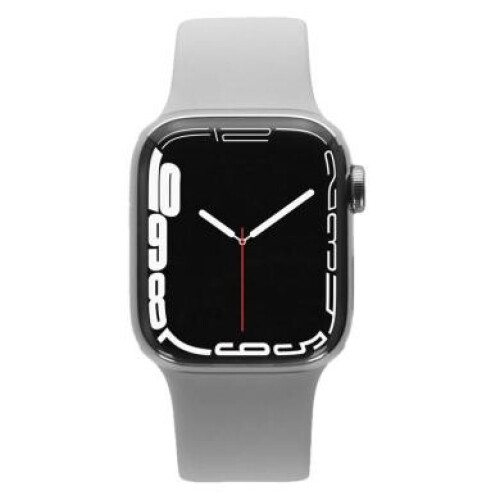 Apple Watch Series 8 Edelstahlgehäuse silber 41mm ...
