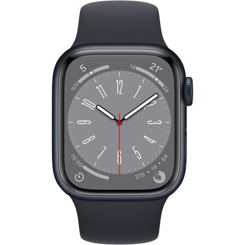 Apple Watch (Series 8) GPS 41 mm - Aluminium Noir ...