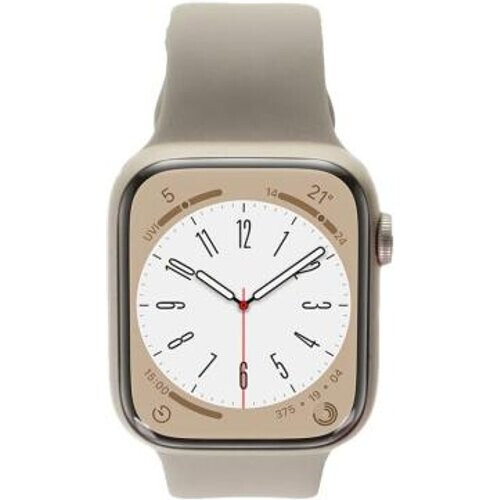 Apple Watch Series 8 GPS 45mm aluminio blanco ...
