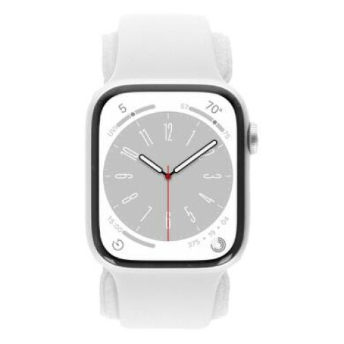 Apple Watch Series 8 GPS 45mm Aluminium argent ...