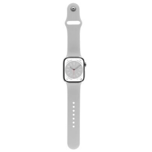 Apple Watch Series 8 GPS + Cellular 45mm Acier ...