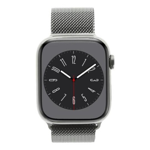 Apple Watch Series 8 GPS + Cellular 45mm acier ...
