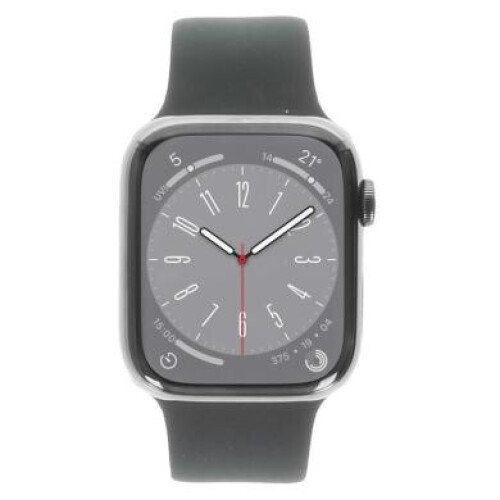 Apple Watch Series 8 GPS + Cellular 45mm Acier ...