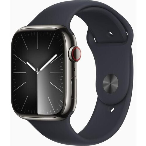 Apple Watch () 45 - Stainless steel - Midnight. ...