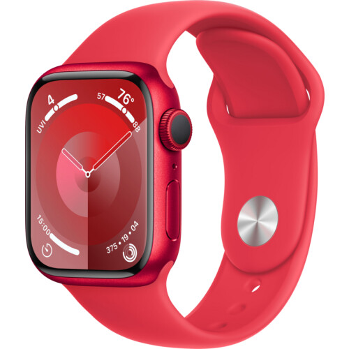 Mit der Apple Watch Series 9 41 mm RED Aluminium ...