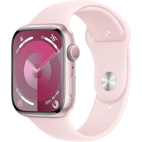 Mit der Apple Watch Series 9 45 mm Rosé ...