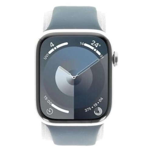 Apple Watch Series 9 Acier Inox argent 45mm ...