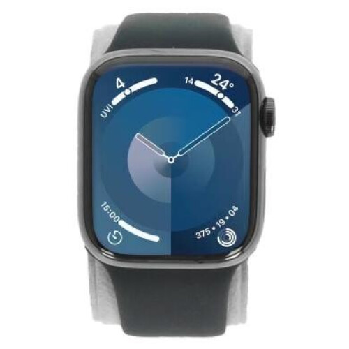Apple Watch Series 9 Acier Inox graphite 41mm ...