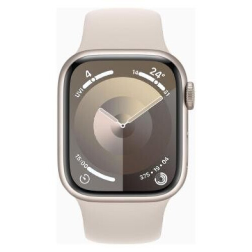 Apple Watch Series 9 Aluminium lumière stellaire ...