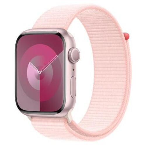 Apple Watch Series 9 Aluminium rosé 45mm Boucle ...