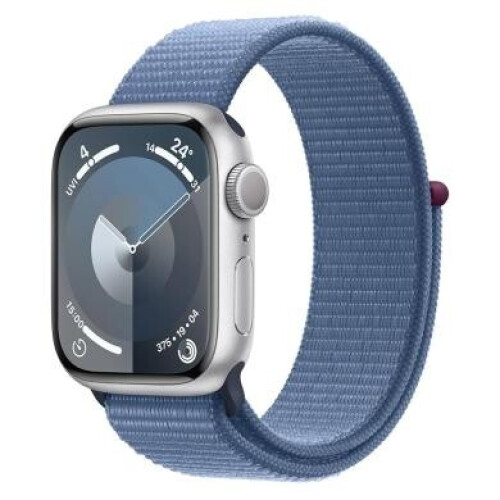 Apple Watch Series 9 Aluminiumgehäuse silber 41mm ...