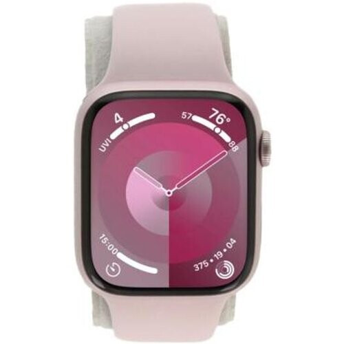 Apple Watch Series 9 Caja de aluminio rosé 45mm ...