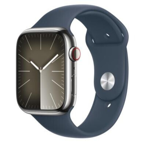 Apple Watch Series 9 Edelstahlgehäuse silber 41mm ...