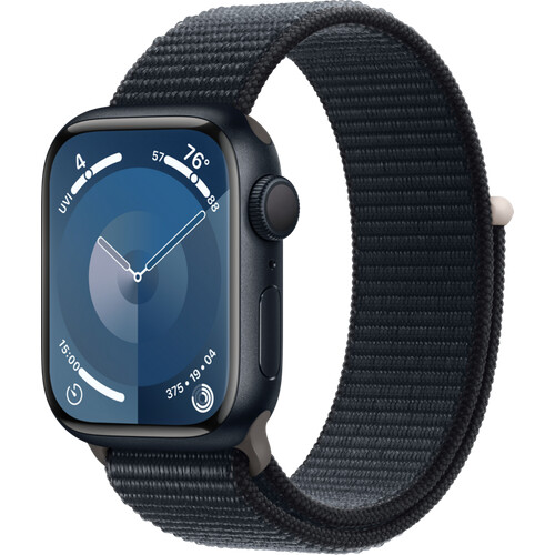 Mit der Apple Watch Series 9 41 mm Mitternacht ...