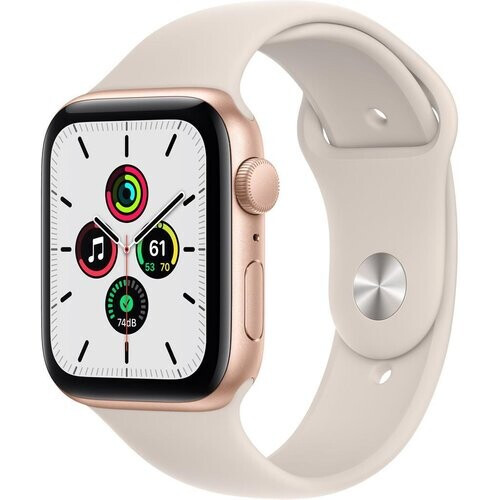 Apple Watch SE (GPS) 44mm Gold Aluminum Case with ...