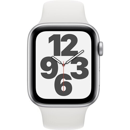 Apple Watch SE 44mm - Aluminium Argent - Bracelet ...