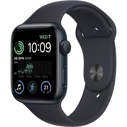 Apple Watch SE (2nd Gen) (GPS, 44mm) - Midnight ...