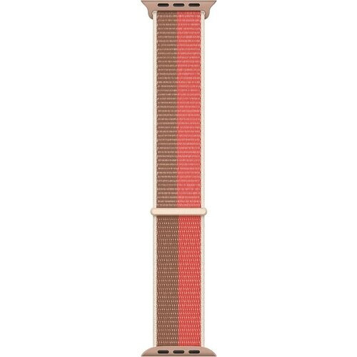 Apple Watch Sport Loop 45mm - Pink Pomelo/Tan ...
