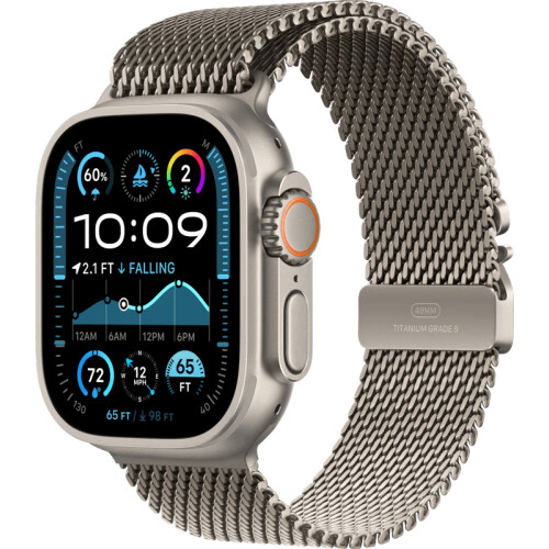 Apple Watch Ultra 2 4G 49mm Zilver Milanese Band M ...