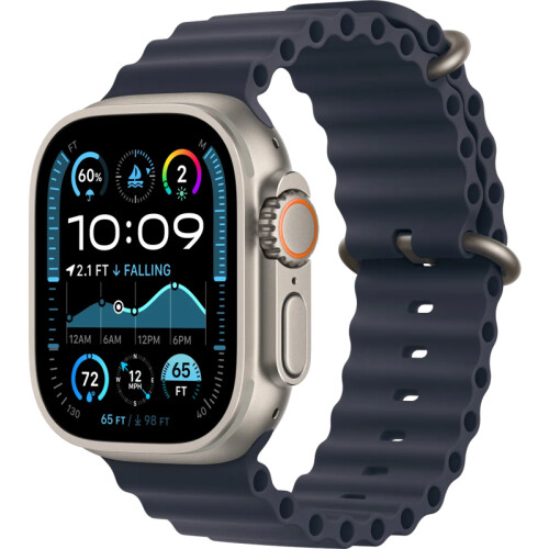 Apple Watch Ultra 2 4G 49mm Zilver Ocean Band ...