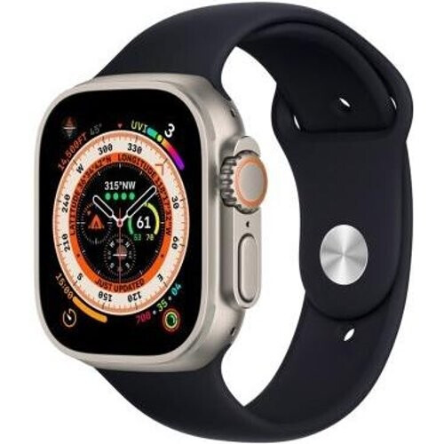 Apple Watch (Ultra) 2022 GPS 49 mm - Titan Grau - ...