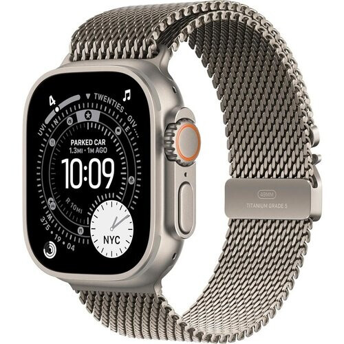 The Apple Watch Ultra 3 (2025) features a larger, ...
