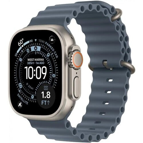 Apple Watch (2025) GPS 49 mm - Titanium - Ocean ...