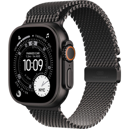 Mit der großen Apple Watch Ultra 3 5G 49 mm ...