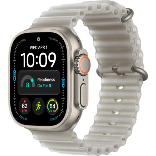 Grâce à l'Apple Watch Ultra 4 Naturel Bracelet ...