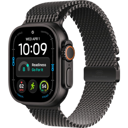 Grâce à l'Apple Watch Ultra 4 Noir Bracelet ...