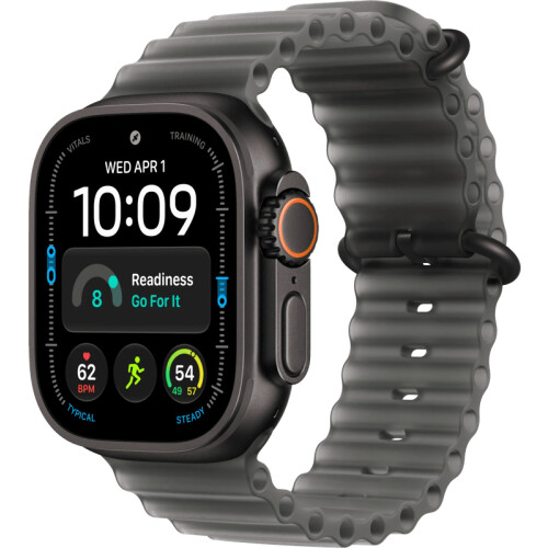 Met Apple Watch Ultra 4 Zwart Ocean Band houd je ...