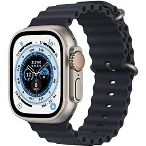 Apple Watch Ultra 49 mm Bracelet Océan minuit GPS ...